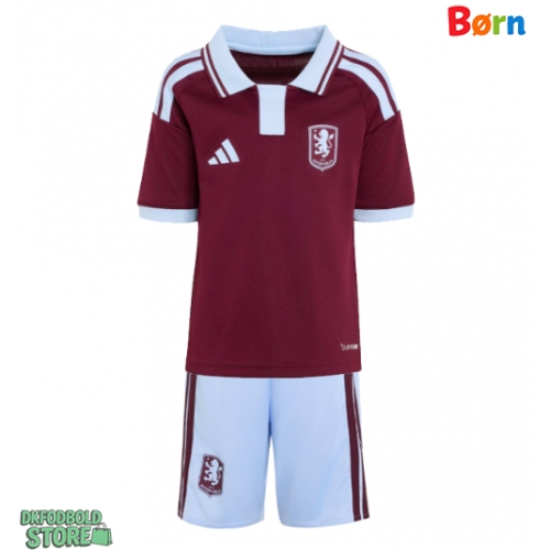 Aston Villa Joao Gomes #35 Replika Babytøj Hjemmebanesæt Børn 2026-27 Kortærmet (+ Korte bukser)